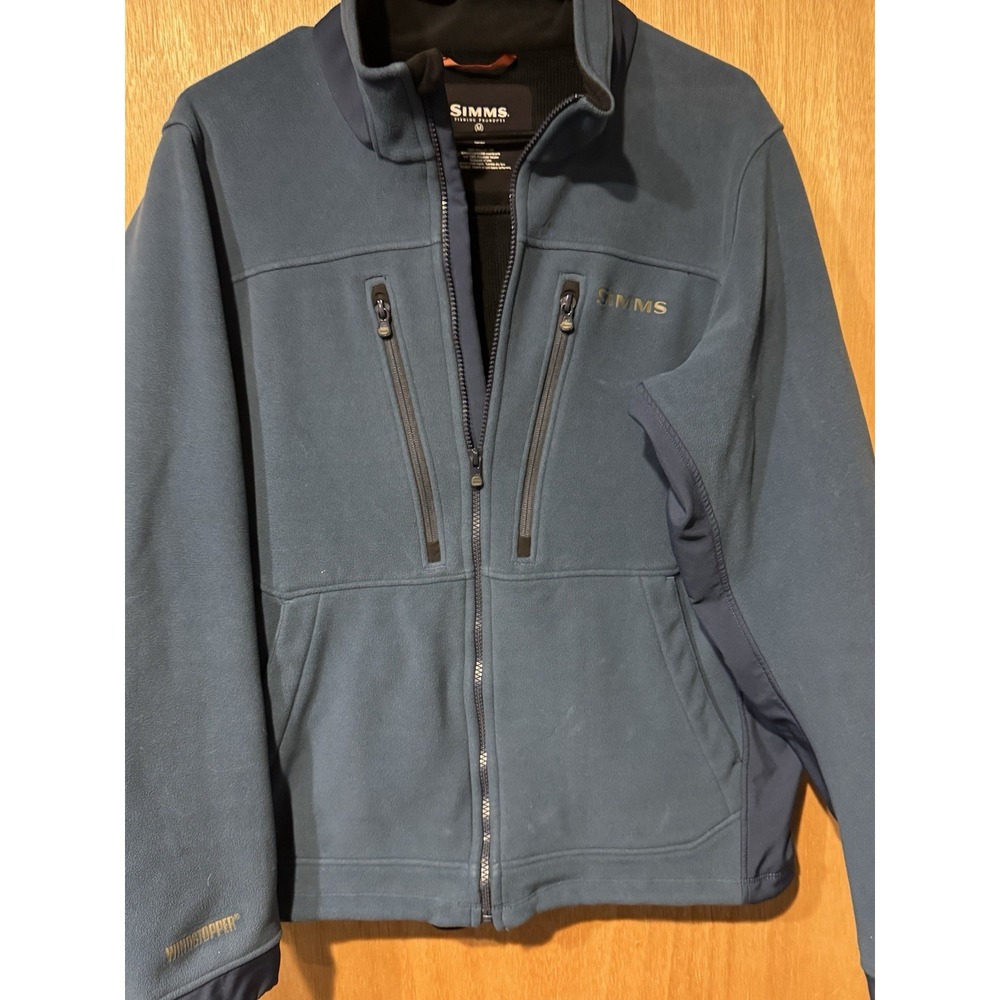 Simms ADL Medium Blue Windstopper Jacket